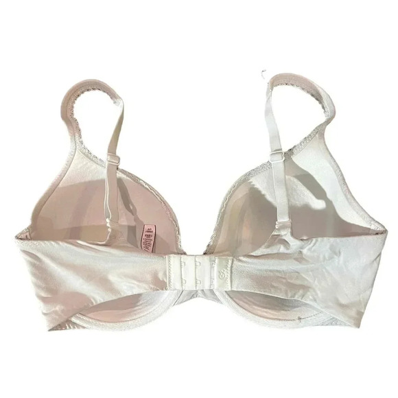 Victoria's Secret White Underwire Padded Adjustable Straps Bra Size 32DDD - Picture 4 of 4